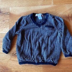 Wool baby sweater